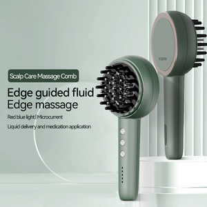 Cepillo de Masaje para el Crecimiento del Cabello con Luz LED, Recargable, con Líquido Alisador de Cabello, Nuevo Diseño - Product Image 2