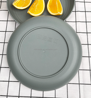 Assiettes et Plats en Plastique Incassable de 10 Pouces de Haute Qualité pour la Restauration en Gros, avec Logo, Idéales pour le Camping