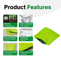 Bolsitas de Plástico PE Personalizadas, Pequeñas, 100 Unidades/Bolsa, Sellado Térmico, Resistentes al Agua y la Humedad, para Té, Café, Especias, Azúcar, Alimentos para Mascotas, 13