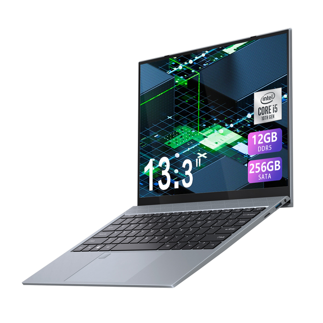 Business Laptop Computer Win11 Pro 13.5'' IPS 1080P 10th Gen Intel Quad-Core I5-1035G7 8GB DDR4 256GB SSD Core I5 Laptop