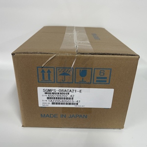 ของแท้ใหม่เอี่ยม AC เซอร์โวมอเตอร์ SGMPS-08ACA21-E - Product Image 1