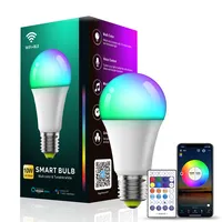 Tiktok Amazon Phổ Biến Alexa Và Google WiFi Led Bulb 9 Wát 10 Wát RGB Thông Minh LED Bóng Đèn