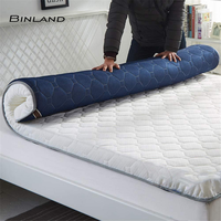 Surmatelas en mousse à mémoire de forme, confortable et doux, haute densité, en Gel polyester élastique, g