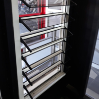 Portes et fenêtres à persiennes en aluminium sur mesure MINGLEI