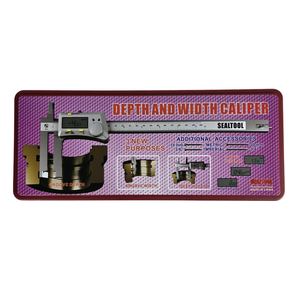 เครื่องมือวัดร่องในแบบดิจิตอล SEALTECH SEALTOOL ขนาด 200 มม. พร้อมเวอร์เนียร์วัดความลึกและความกว้าง 13 นิ้ว ใช้แรงมือ - Product Image 1