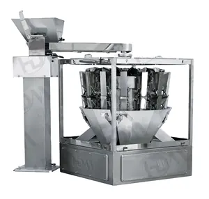 Pó de erva/semente/folhas de chá/produtos de carne pequena máquina de embalagem de automação multihead weigher alta sonho