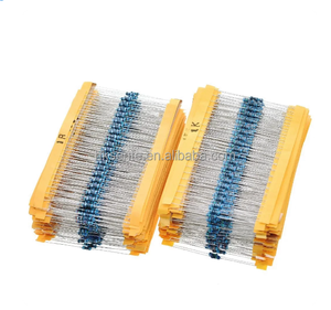 Resistencia de Película Metálica de 1/4W, Tolerancia del 1%, Kit Surtido de Resistencias de 5 Anillos de Color, 30 Valores Comunes, 20 Piezas de Cada Uno, Componentes Electrónicos - Product Image 3