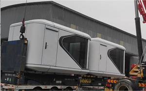 SQXC Villa de Luxe Préfabriquée en Conteneur Modulaire 20ft 40ft, Mini-Maison, Appartement Moderne, Hôtel avec Chambre pour <span class=keywords><strong>Airbnb</strong></span> - Product Image 5