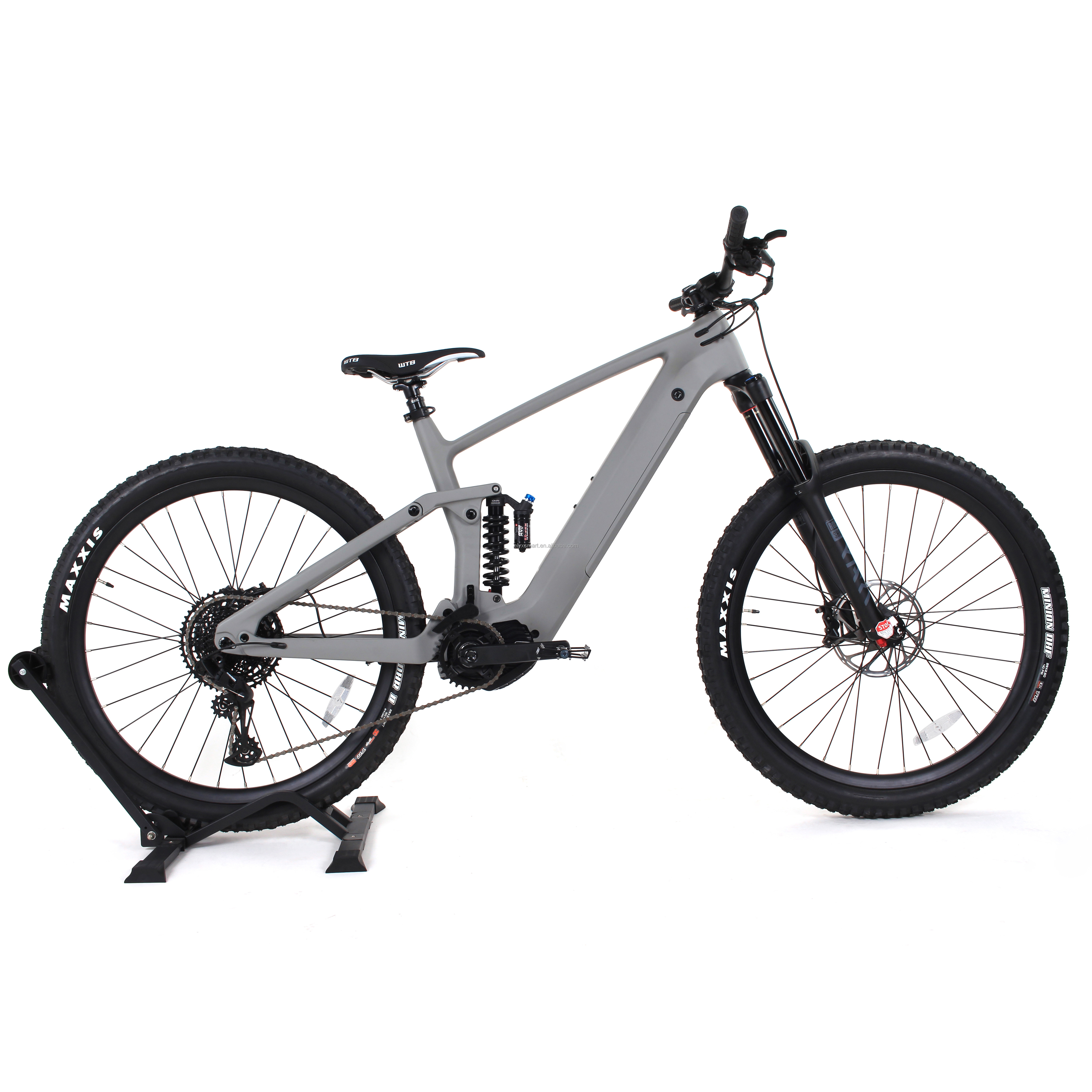 Bicicleta de montaña eléctrica de carbono MTB personalizada 29 pulgadas Bafang Mid Drive 500W 750W 1000W bicicleta de montaña eléctrica SUSPENSIÓN COMPLETA