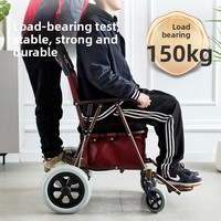Simplywalk Steel 150kg Déambulateur Étanche à Roulettes Matériel Médical UKCA OEM