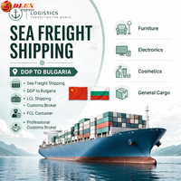 Transitaire maritime économique Chine-Bulgarie DDP Porte-à-Porte FCL LCL Logistique des conteneurs Suivi 24/7 Livraison rapide 3-5 jours