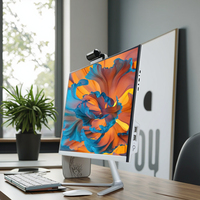 Wholesale Pc All in One Desktops 24 Inch Rotate up Down Pc Desktop Offices All in One Monitor PC