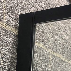 Mampara de Ducha con Puerta Corredera de Vidrio Estilo Hogareño, Precio OEM ODM, Kit Completo para Baño, Puerta de Ducha Negra - Product Image 5