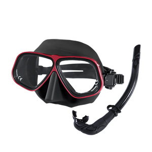 หน้ากากดำน้ำฟรีไดฟ์ กล่องเก็บหน้ากากโลหะสำหรับ GoPro พร้อมที่ยึดปาก กล่องเก็บเลนส์ออพติคอล ซิลิโคนหน้ากากดำน้ำ กล่องใส่หน้ากากดำน้ำ - Product Image 3