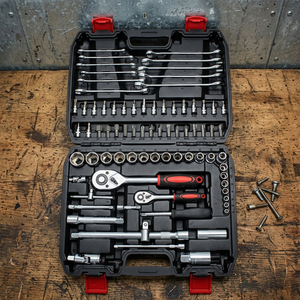 Caja de Herramientas Mecánica de 78 Piezas, con Llaves de Tubo y Destornilladores, para Reparación de Automóviles, Venta Caliente de Fábrica - Product Image 6