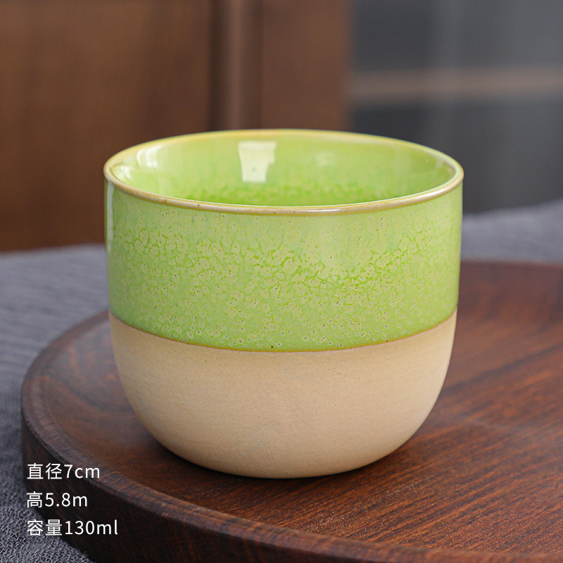 Tazza piatta verde erba