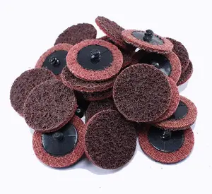 Abrasive Tools Medium Grit Grinding Disc Surface Conditioning Quick Change Discs With Plastic Backing For Die Grinder