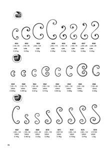 Composants en <span class=keywords><strong>fer</strong></span> <span class=keywords><strong>forgé</strong></span> éléments forgés demi-<span class=keywords><strong>volute</strong></span> J pour clôture haut froid <span class=keywords><strong>fer</strong></span> plat pour portail garde-corps main courante balustrade - Product Image 3