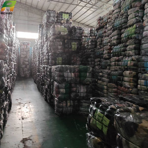 Top de fianza de ropa de algodón y poliéster colorido de grado A de empresas de ropa usada de Corea en MOQ de - Product Image 5