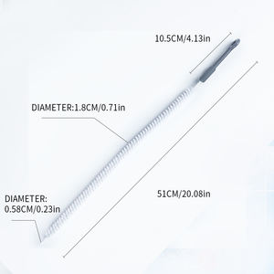 Brosse de nettoyage flexible haut de gamme avec logo personnalisé pour un nettoyage en profondeur du drain du réfrigérateur, du toit ouvrant de voiture, de la <span class=keywords><strong>machine</strong></span> <span class=keywords><strong>à</strong></span> <span class=keywords><strong>laver</strong></span> et des ustensiles de cuisine - Product Image 2