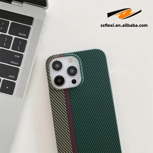 Từ Carbon Fibre Mô Hình Trường Hợp Đối Với <span class=keywords><strong>iPhone</strong></span> 14 13 15 Pro Max Cộng Với Không Dây Sạc Nhựa Cứng Bìa - Product Image 5