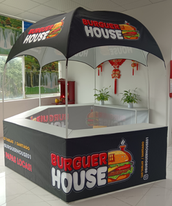 Lều toàn cầu đa năng tùy chỉnh quảng cáo tán Nhà cung cấp kiosk Lều giải pháp quảng cáo cho các sự kiện và triển lãm thương mại - Product Image 1