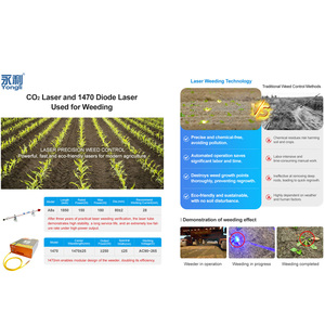 Tubo Láser de CO2 Yongli 100W 130W 150W 180W 1470, Fuente de Láser de Diodo, Piezas para Máquinas Láser Agrícolas, Protección de Cultivos sin Químicos - Product Image 5