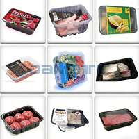 Machine d'emballage industrielle et commerciale à commande PLC pour le remplissage d'azote, la conservation des fruits frais, de la viande, des fruits de mer et des sushis