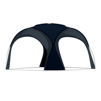 Auvent pliable imperméable monocouche, tente dôme pare-soleil, équipement de camping extérieur multi-usages pour le glamping