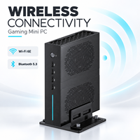 Mini PC DDR5 prenant en charge jusqu'à 64 Go de RAM dans 2 emplacements de mémoire, mini-ordinateur avec processeur Intel Core et carte graphique dédiée pour le multitâche