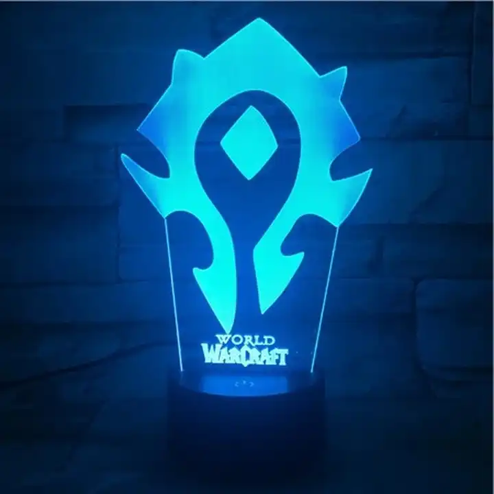  World of Warcraft Horde Night lights, Horde sign, WoW