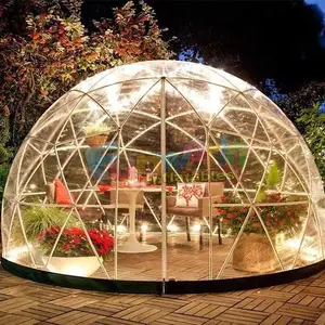 3M 4M 5M 6M Dome Tent Wit Pvc Cover Met Deur En Ramen Voor Achtertuin Frame bubble Tent Reclame Opblaasbare