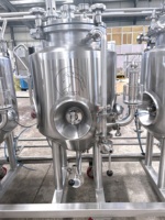 Réservoir de culture de graines en acier inoxydable 304/316L, 30L, 50L, 100L Réservoir de propagation de levure Réservoir de stockage de levure