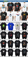 T-shirt vierge 100 % coton à col rond pour homme, personnalisable avec impression de logo, vente en gros
