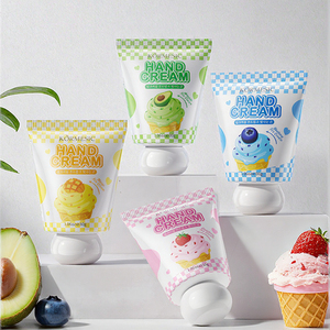 Crème pour les mains à la crème glacée 30g, <span class=keywords><strong>fraise</strong></span>, avocat, mangue, myrtille, marque privée, extrait de plantes biologiques, blanchissante, nourrissante - Product Image 3