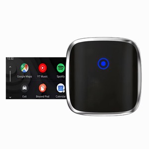 AuraStarPlay, el mejor adaptador Bluetooth Carplay, inteligente, universal, con cable a inalámbrico, para duplicar la pantalla del auto, compatible con Apple Carplay - Product Image 1