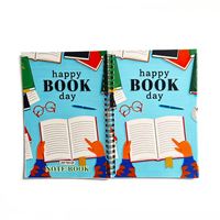 Cuaderno Espiral Árabe de Arabia Saudita, Cuaderno Escolar de Doble Alambre, Cuaderno de Ejercicios Rayado para Estudiantes
