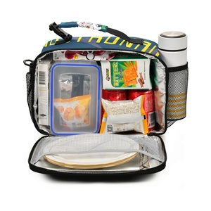 Wholesales Custom Thermal Food Cooler Bag Fitness Portable Dinosaur Print Insulated Bag <b>Lunch</b> <b>Box</b> Bag - Product Image 2