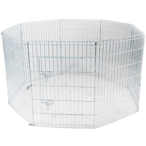 Köpek kafesi fabrika toptan dayanıklı Metal galvanizli köpek kulübesi egzersiz <span class=keywords><strong>Run</strong></span> çit büyük uzay tel oyun parkı çoklu boyutlarda PET kafesleri - Product Image 1