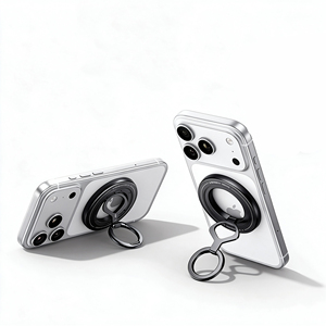 UGREEN LP1022 Dual Sided Magnetic <b>Phone</b> <b>Ring</b> Holder 360 Rotatable Adjustable <b>Phone</b> Kickstand - Product Image 1