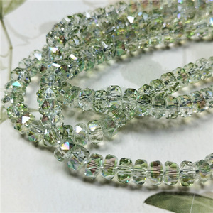 Perles en verre cristal 6mm pour bijoux, accessoires de fabrication de bracelets et colliers DIY, collection Printemps 2025, origine Yiwu - Product Image 1