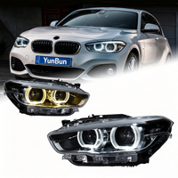 Pour l'assemblage des phares de la Série 1 F20 2015-2018, rénovation/mise à niveau avec feux de jour LED laser bicolores Golden Eye 35W
