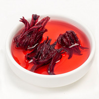 Thé de fleurs d'hibiscus séchées de haute qualité en vrac, Luo Shen Hua Mei Gui Qie, fleurs d'hibiscus rouges entières, Sabdariffa