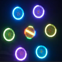 Projecteur LED professionnel étanche IP65 à haute luminosité CRI95, modulaire et connectable, pour scène, DJ et événements professionnels