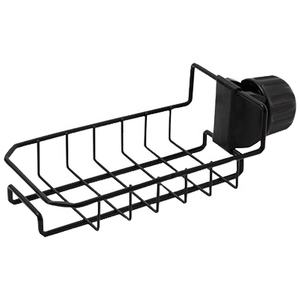 Estante de almacenamiento de toallas secas de esponja colgante de Metal para baño y grifo de cocina estante de drenaje con uso de herramientas de limpieza - Product Image 2