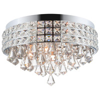 Plafonnier LED moderne de luxe avec décor en cristal et base en métal pour l'éclairage d'hôtel