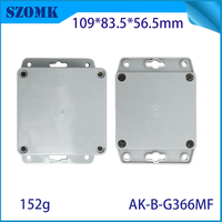 Caja de Proyectos DIY de 109*83.5*56.5 mm, Carcasa de Plástico para Montaje en Pared, para Sensores IoT, PC Industrial, Caja para Circuitos Electrónicos PCB