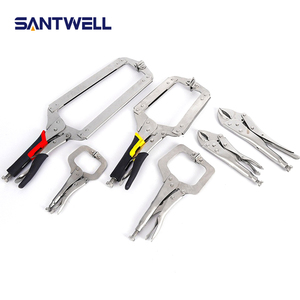 Alicates de sujeción tipo C de alta resistencia, de varios tamaños, para soldadura, fijación de tuberías y carpintería - Product Image 1