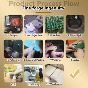 Joyería Hip Hop Personalizada al por Mayor, Collar de Cadena Cúbica con Colgante de Acero Inoxidable Plateado Personalizado para Hombres y Mujeres - Product Image 6