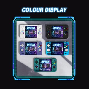 เครื่องเล่นเกมพกพา RF40H หน้าจอ IPS 4 นิ้ว ระบบปฏิบัติการ Linux RK3326 หน่วยความจำ 64GB พร้อม WiFi - Product Image 1